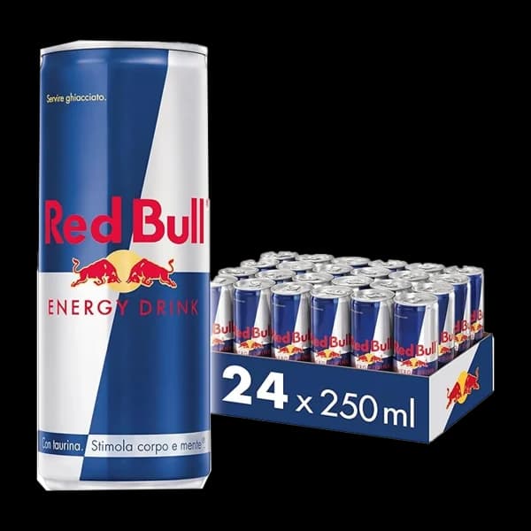 باکس نوشیدنی انرژی زا ردبول Redbull energy drink box