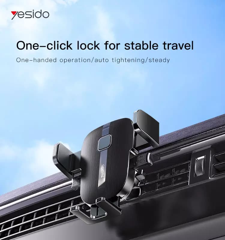 پایه نگهدارنده دریچه کولری موبایل یسیدو YESIDO C162 — تصویر ۷