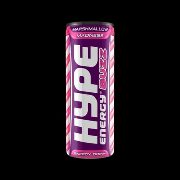 نوشیدنی انرژی زا هایپ مارشلمو مدنس Hype energy drink marshmallow madness