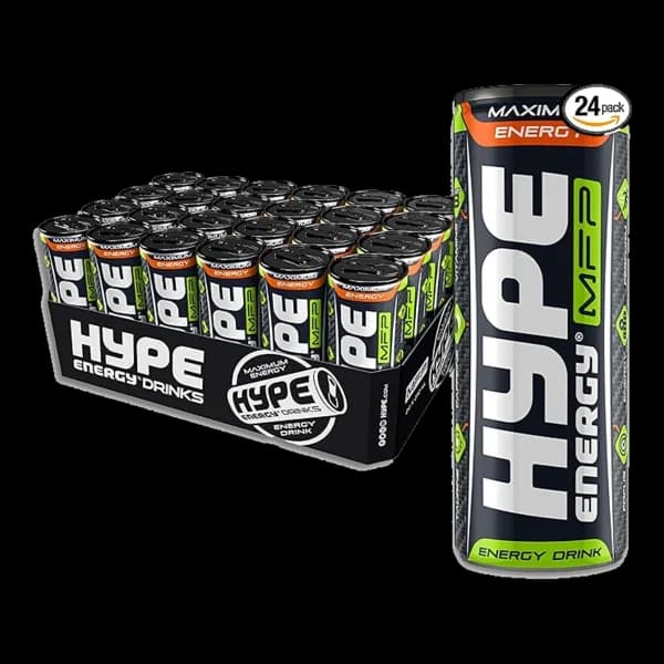 باکس نوشیدنی انرژی زا هایپ ماکسیمم انرژی Hype energy drink maximum energy box — تصویر ۳
