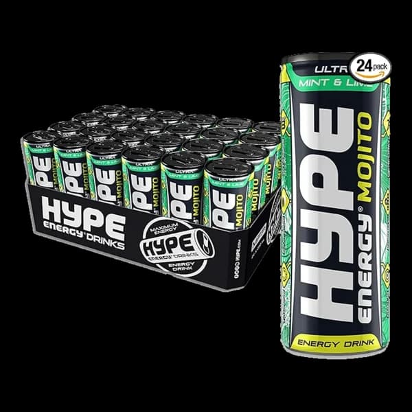 باکس نوشیدنی انرژی زا هایپ اولترا موهیتو Hype energy drink ultra mojito box — تصویر ۳