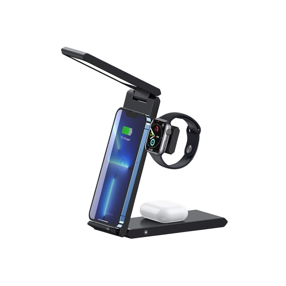 شارژر وایرس و پایه استند رومیزی یوسمز مدل USAMS US-CD181 با توان 15W