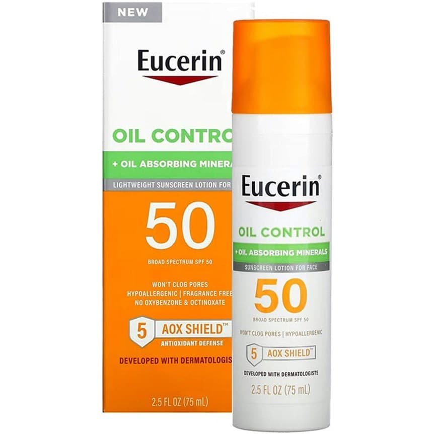 ژل کرم ضد آفتاب اوسرین کنترل کننده چربی +SPF50 — تصویر ۵