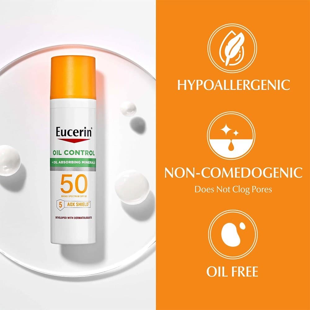 ژل کرم ضد آفتاب اوسرین کنترل کننده چربی +SPF50 — تصویر ۷