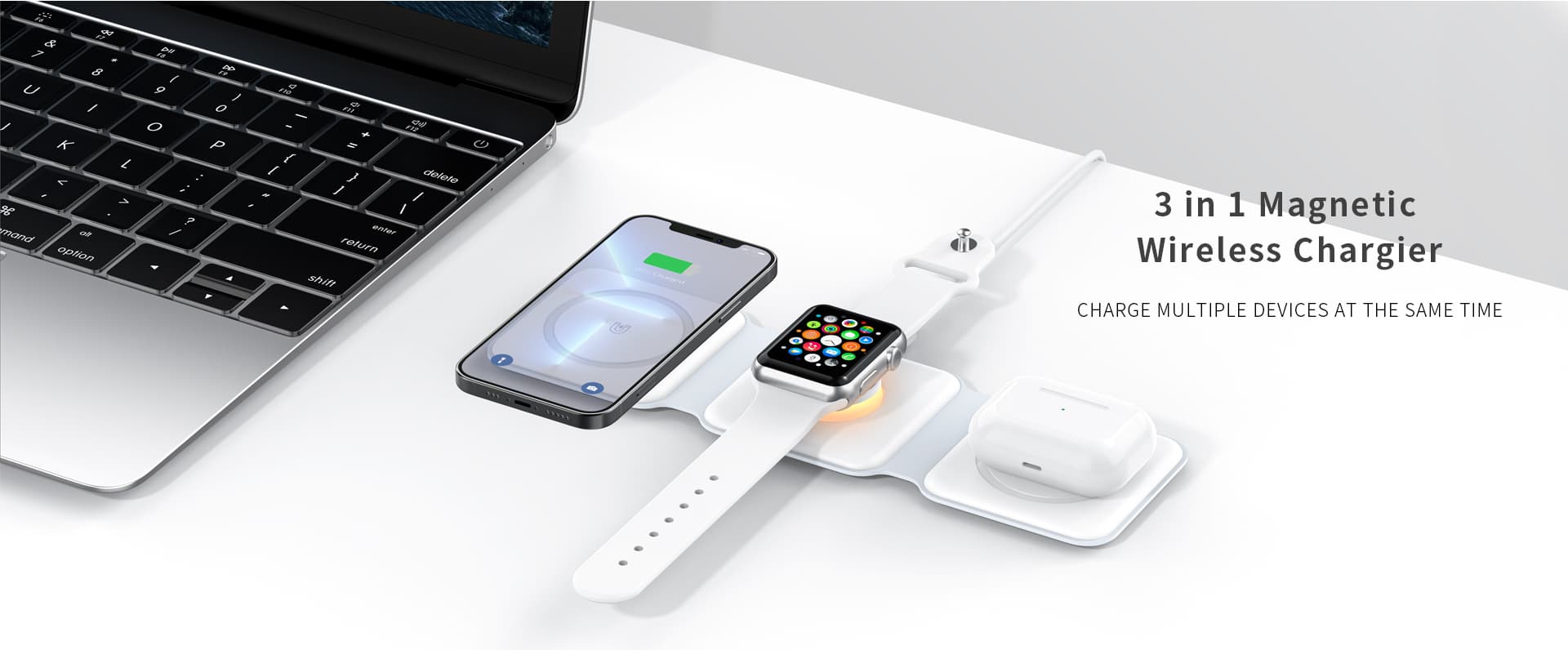 شارژر وایرلس رچی مدل Recci Wireless charger RCW-27 با حداکثر توان 15W — تصویر ۱۲