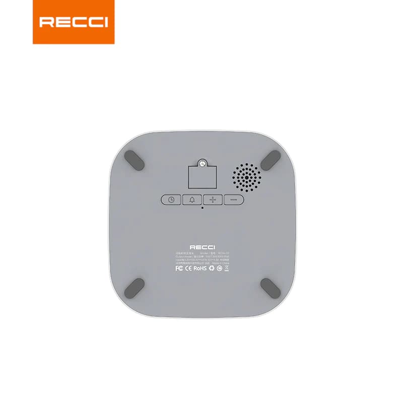 شارژر وایرلس رچی مدل Recci Sailing Clock Wireless Fast Charging RCW-22 با حداکثر توان 15W — تصویر ۸