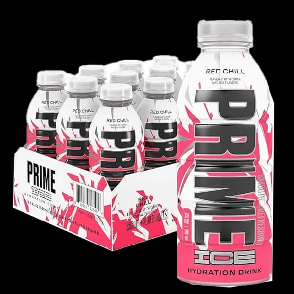 باکس نوشیدنی انرژی زا پرایم قرمز چیل Prime energy drink red chill box