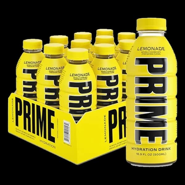 باکس نوشیدنی انرژی زا پرایم لیموناد Prime energy drink lemonade box — تصویر ۳