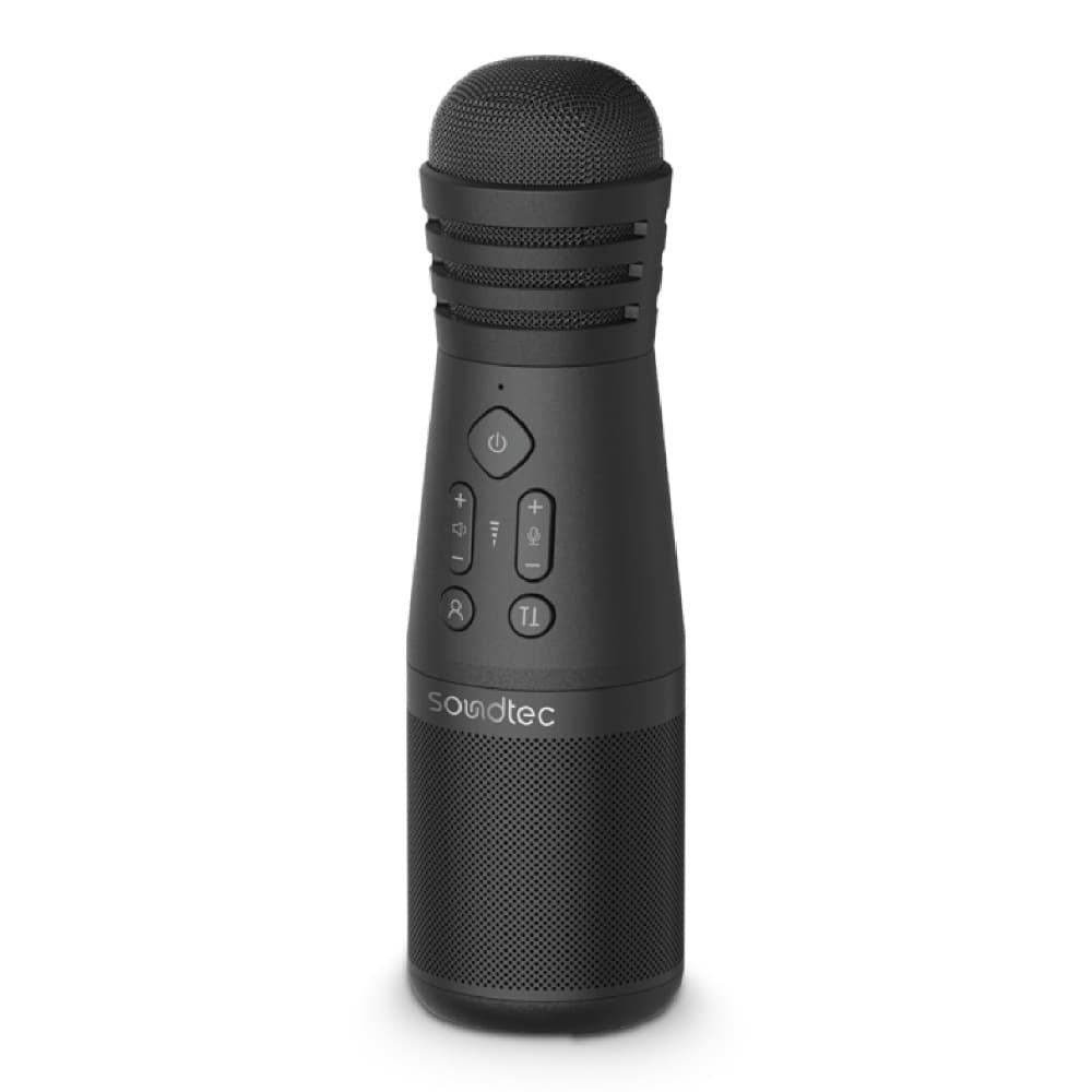 اسپیکر بلوتوث به همراه میکروفون پرودو ساندتک مدل Soundtec By Porodo PD-STKMICSP-BK