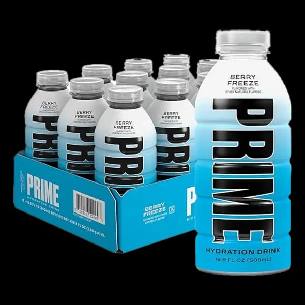 باکس نوشیدنی انرژی زا پرایم بری فریز Prime energy drink berry freeze box — تصویر ۳
