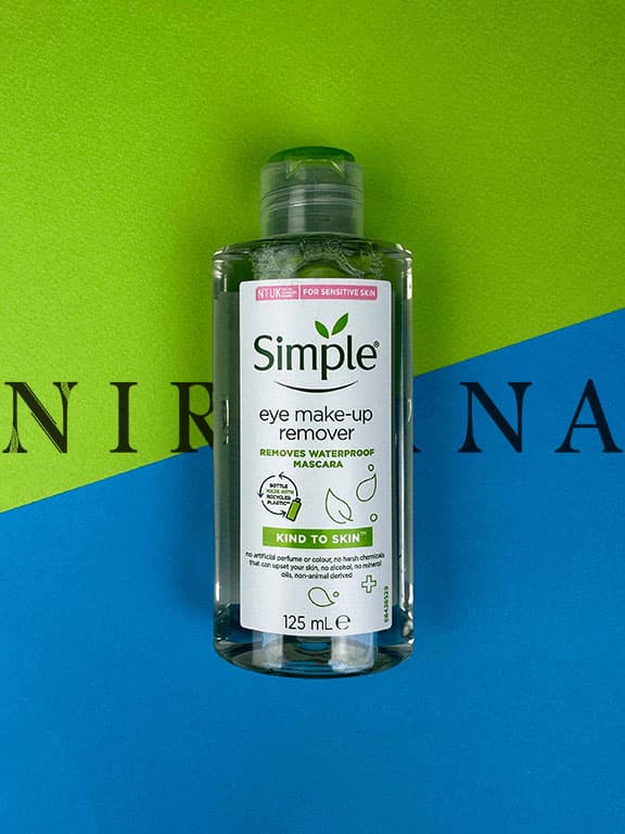پاک کننده آرایش چشم سیمپل Simple