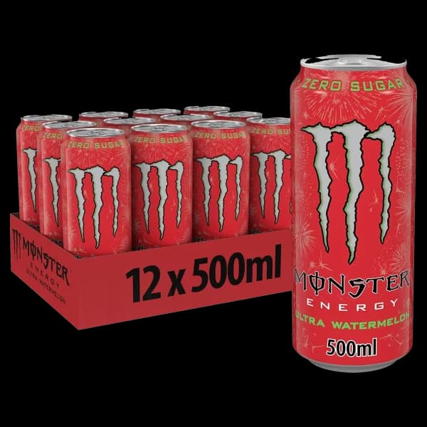 باکس نوشیدنی انرژی زا مانستر اولترا بدون شکر Monster energy drink ultra zero sugar box
