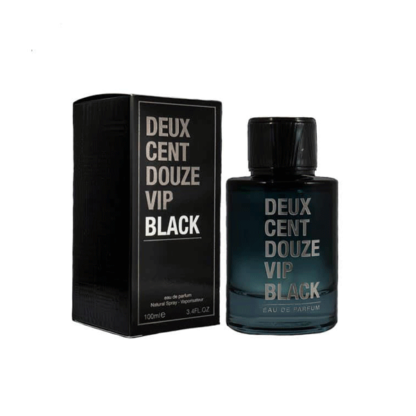 ادو پرفیوم مردانه فراگرنس ورد مدل دیوکس سنت دوز وی ای پی بلک Deux Cent Douze Vip Black حجم 100 میلی‌لیتر