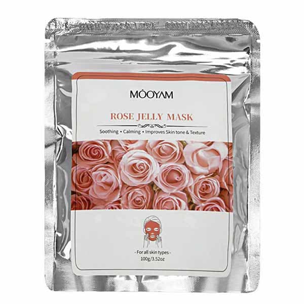 ماسک پودری هیدروژلی گل رز مویام حجم 100 گرم