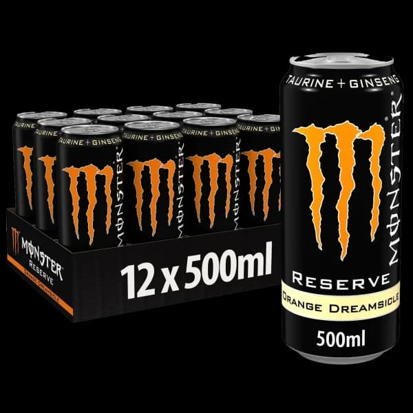 باکس نوشیدنی انرژی زا مانستر ریسرو Monster energy drink reserve taurine box