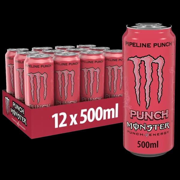 باکس نوشیدنی انرژی زا مانستر پایپ لاین پانچ Monster energy drink pipeline punch box — تصویر ۳