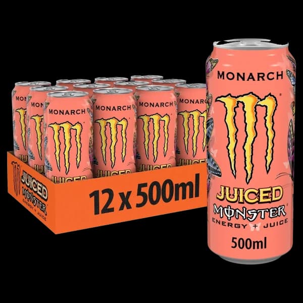 باکس نوشیدنی انرژی زا مانستر مونارک Monster energy drink monarch box