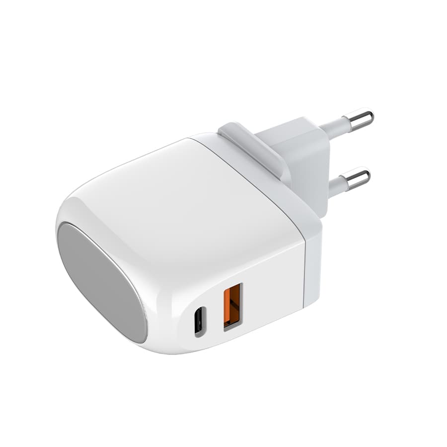 شارژ دیواری فست شارژ الدینو LDNIO A2522C Fast Wall Charger PD QC3 LED توان 30 وات همراه کابل میکرو USB — تصویر ۱۱