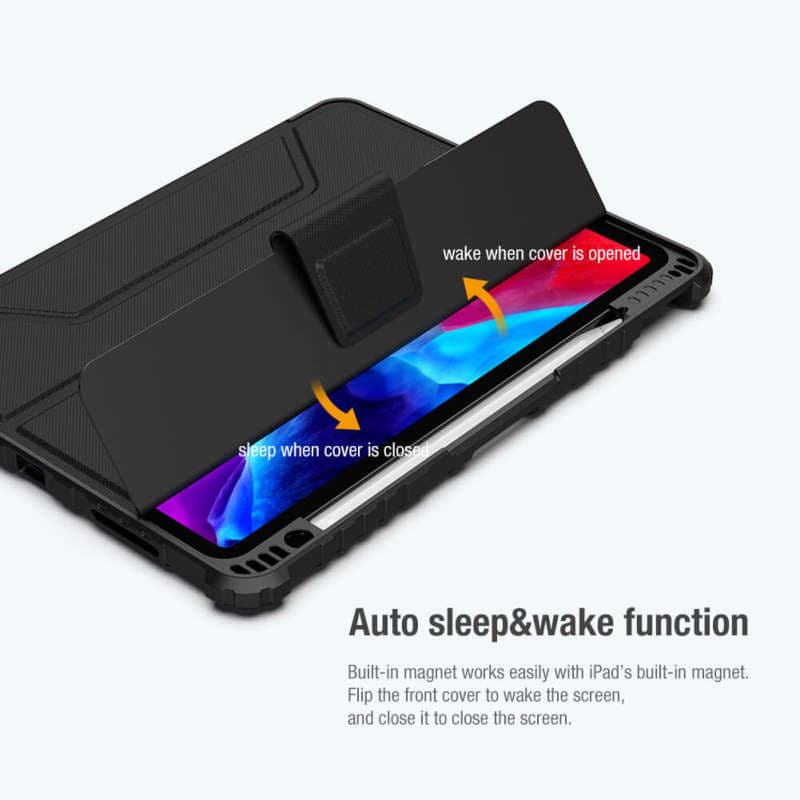 کاور کلاسوری نیلکین مدل Camshield-Bumper مناسب برای تبلت اپل iPad Pro 12.9 2020 / iPad Pro 12.9 2021 — تصویر ۶