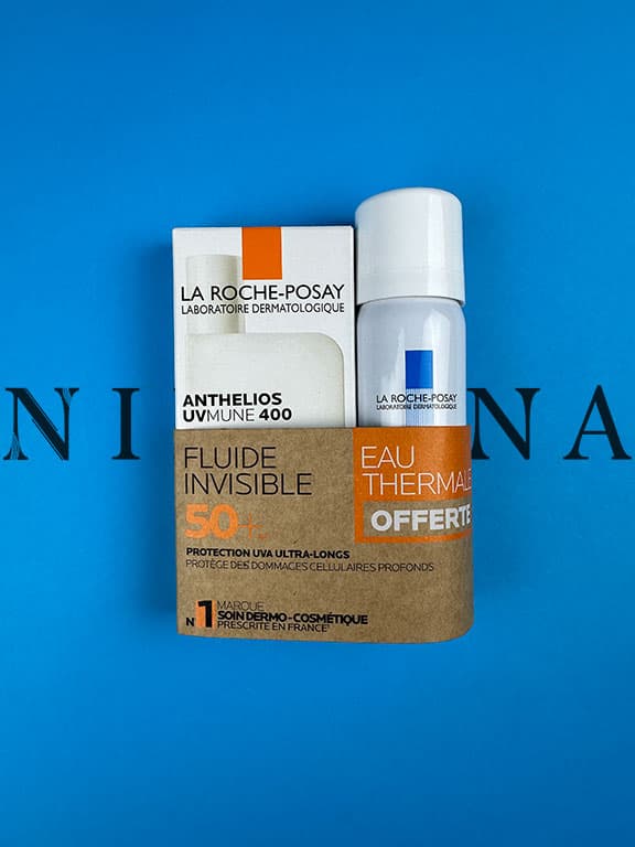 ست فلویید ضدآفتاب بی رنگ و اسپری آب درمانی لاروش پوزای La Roche-Posay — تصویر ۴