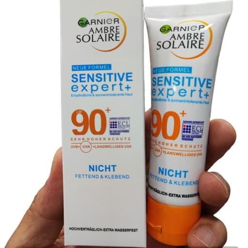 ضدآفتاب گارنیر ضد حساسیت مدل AMBRE SOLAIRE SENSITIVE90 — تصویر ۴