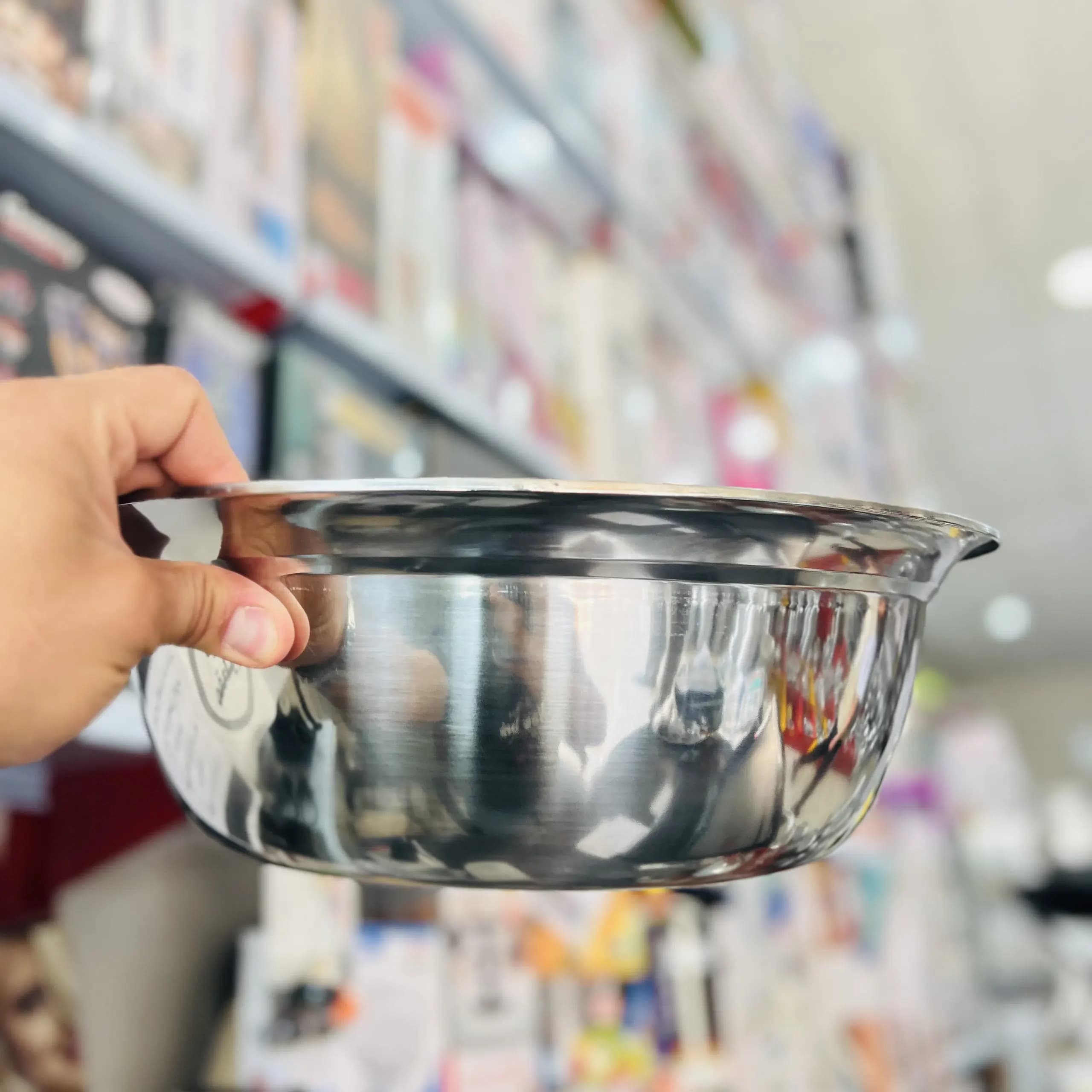 سرویس لگن استیل 11 پارچه یونیک پلاس حک شده Unique Plus — تصویر ۸