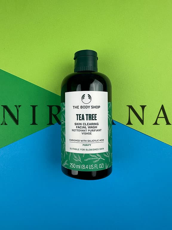 محلول شستشوی صورت Tea Tree بادی شاپ Body Shop