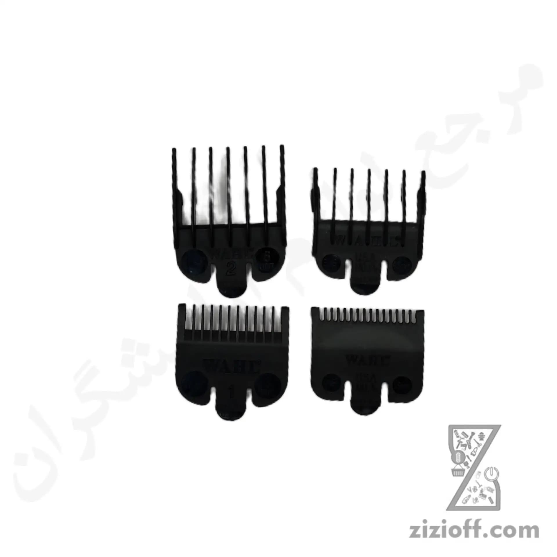 شانه ماشین الحاقی پلاستیکی وال | پک 4 عددی — تصویر ۲