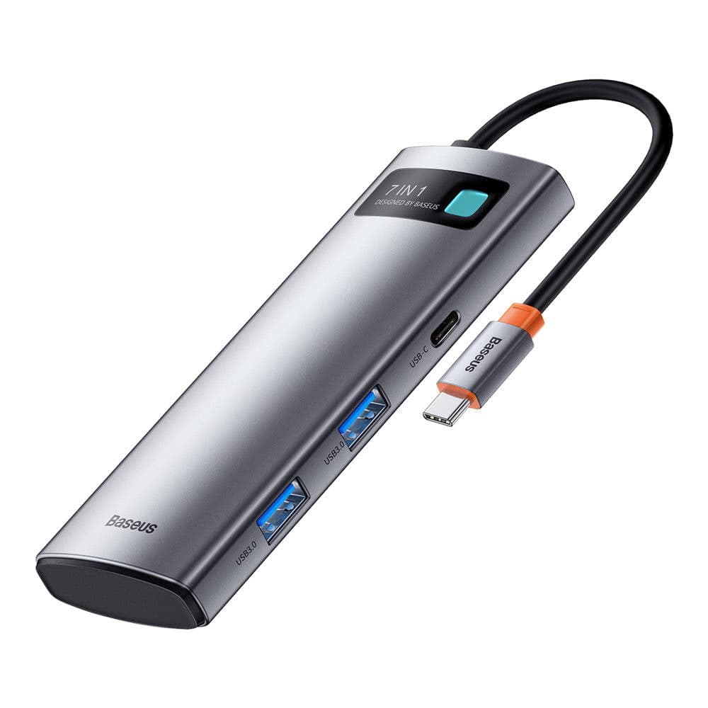 هاب 7 پورت USB-C باسئوس مدل WKWG020113 — تصویر ۱۰