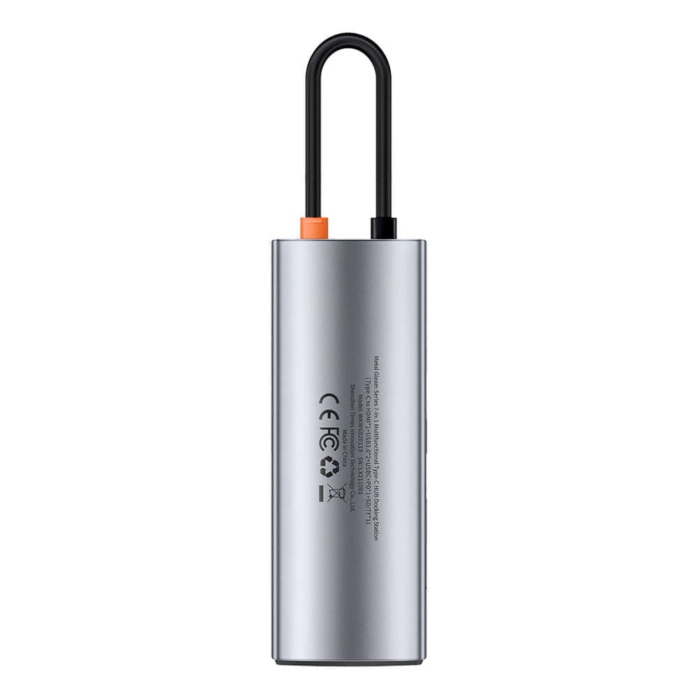 هاب 7 پورت USB-C باسئوس مدل WKWG020113 — تصویر ۵