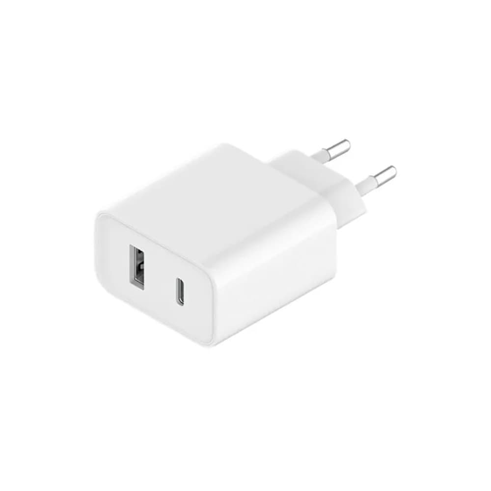 شارژر اورجینال فست شارژ دو پورت شیائومی Xiaomi Mi 33W Type A + Type C Charger AD332EU