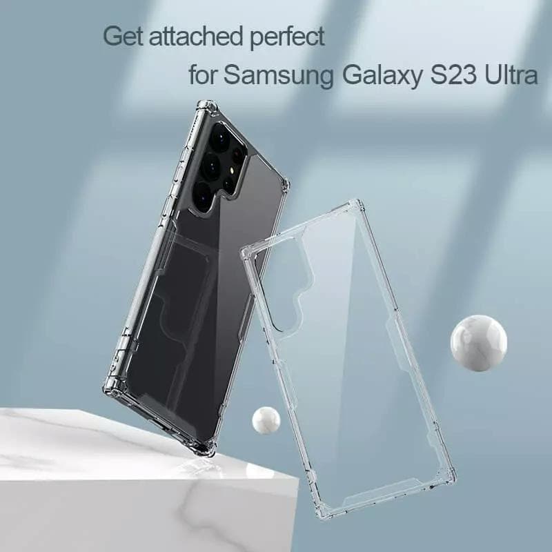 کاور نیلکین مدل Nature TPU Pro مناسب برای گوشی موبایل سامسونگ Galaxy S23 Ultra — تصویر ۸