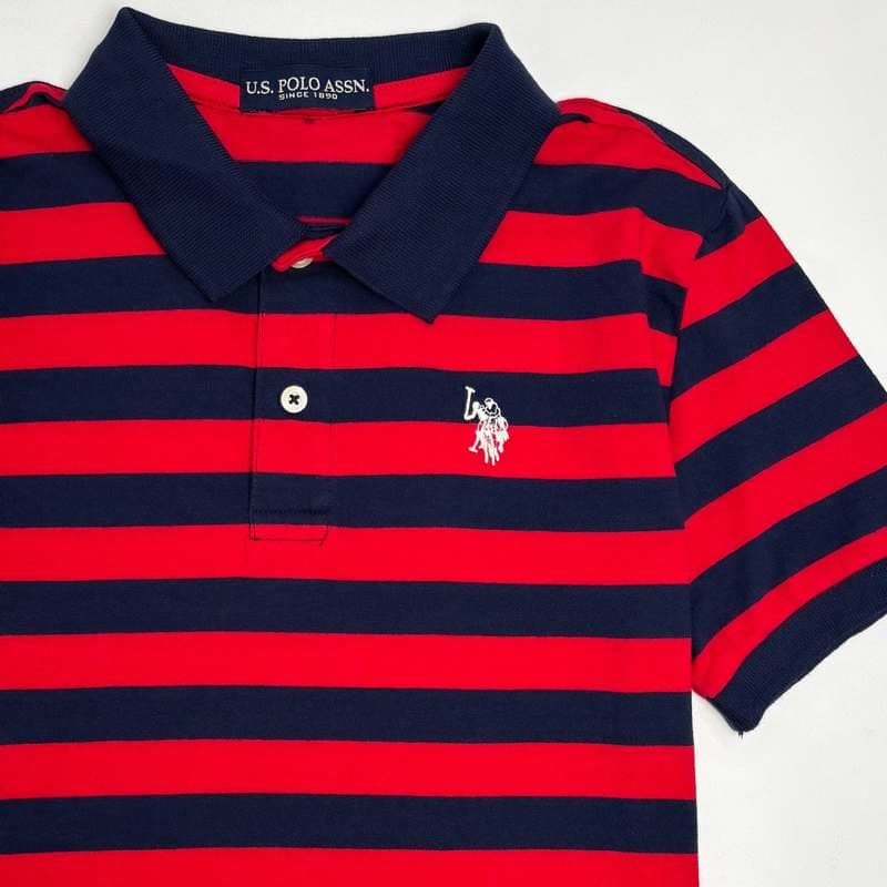 پولوشرت یقه دار پسرانه برند US POLO — تصویر ۹