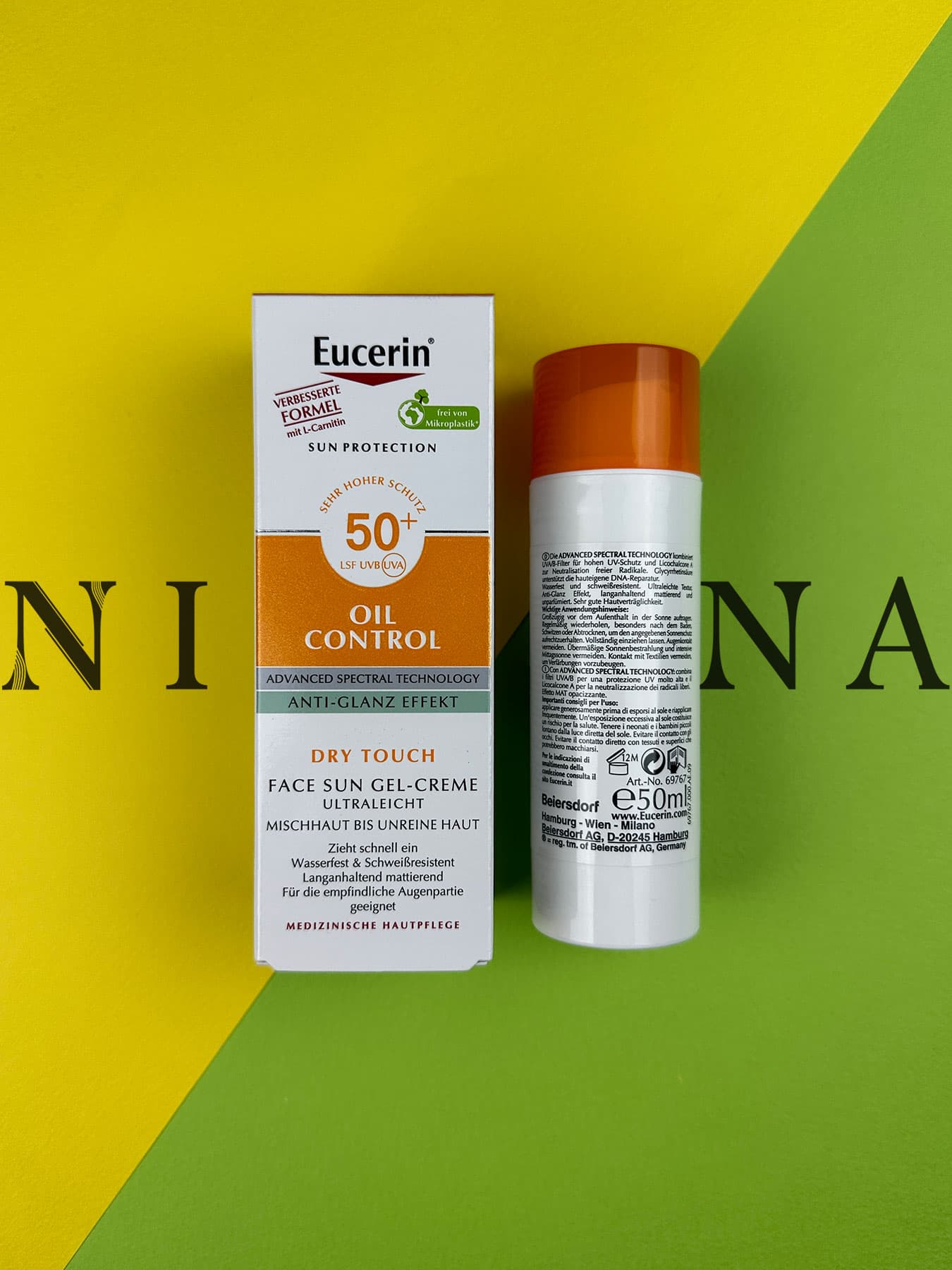 ژل کرم ضد آفتاب پوست چرب اوسرین Eucerin — تصویر ۷