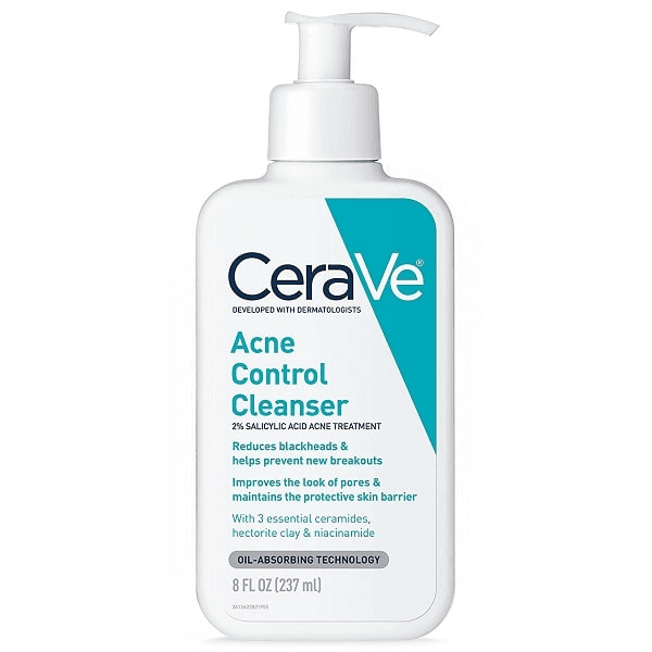 ژل شستشو ضد جوش و آکنه سراوی CeraVe مدل Acne Control حجم 237 میل