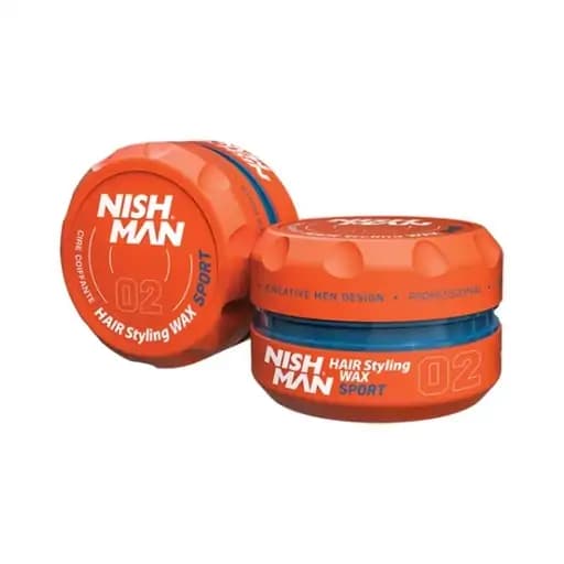 واکس مو نیش من نارنجی شماره NISHMAN 150ml 02 — تصویر ۲