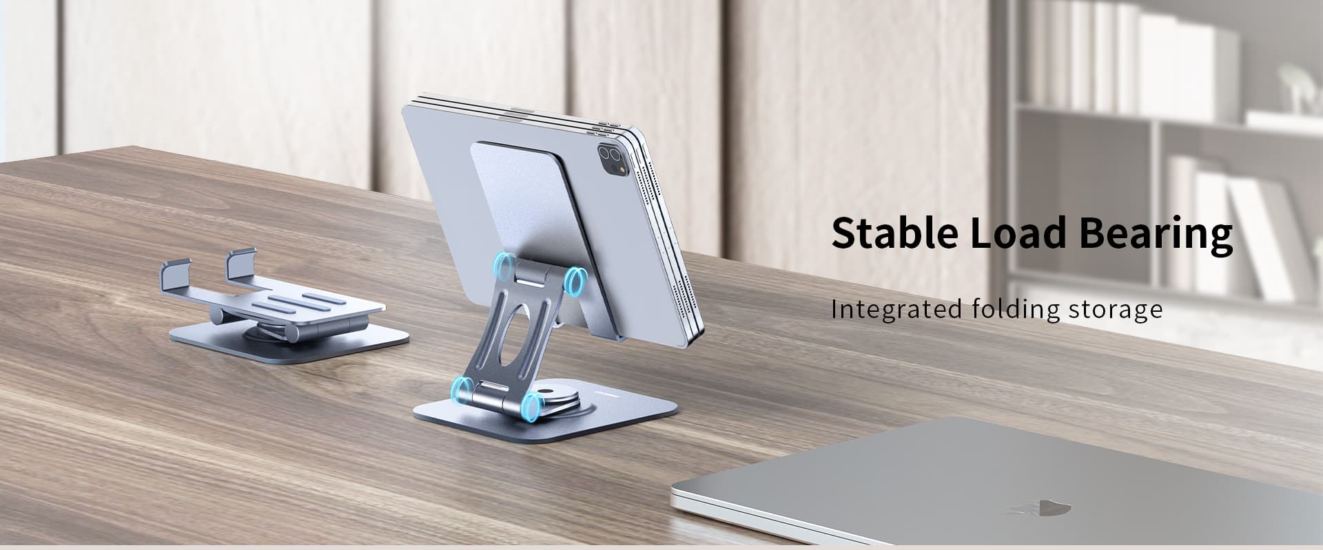 پایه نگه دارنده موبایل و تبلت رچی مدل Recci Multi-angle Fold Stand RHO-M12 — تصویر ۶