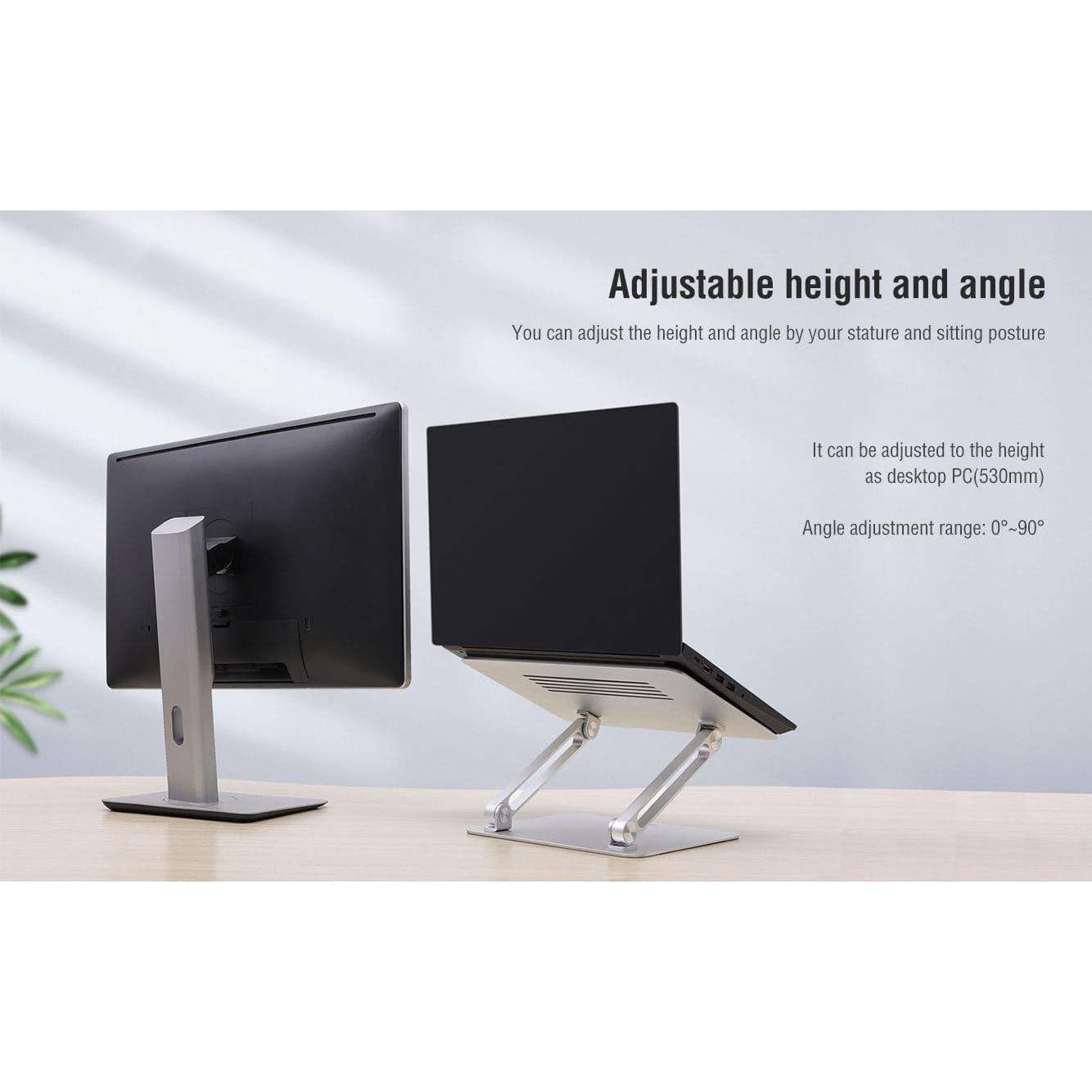 پایه نگهدارنده لپ تاپ نیلکین مدل ProDesk Adjustable — تصویر ۵