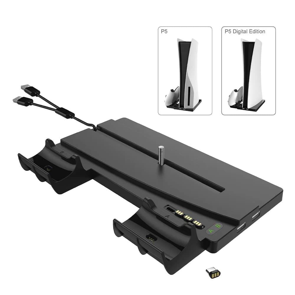 استند و پایه شارژ پلی استیشن 5 مدل OIVO Multifunction Charging Stand IV5238 — تصویر ۸