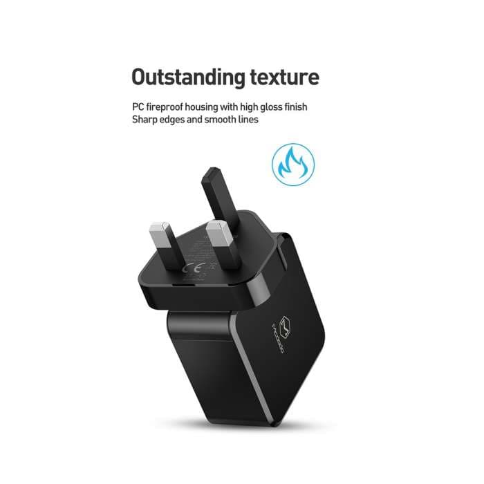 شارژر دو پورت مک دودو مدل MCDODO Dual Port PD QC3.0 USB C PD Charger CH-6901 با توان 20W — تصویر ۹