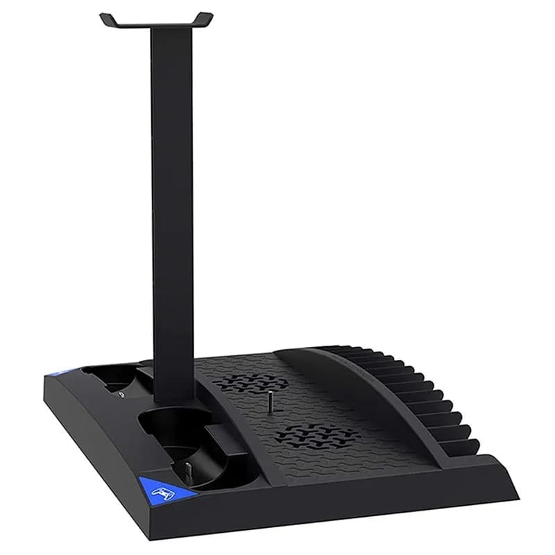پایه استند 6 کاره پلی استیشن 5 آی پگا مدل iPega PG-P5013 6-in-1 Multifunctional Cooling & Charging Station — تصویر ۱۱