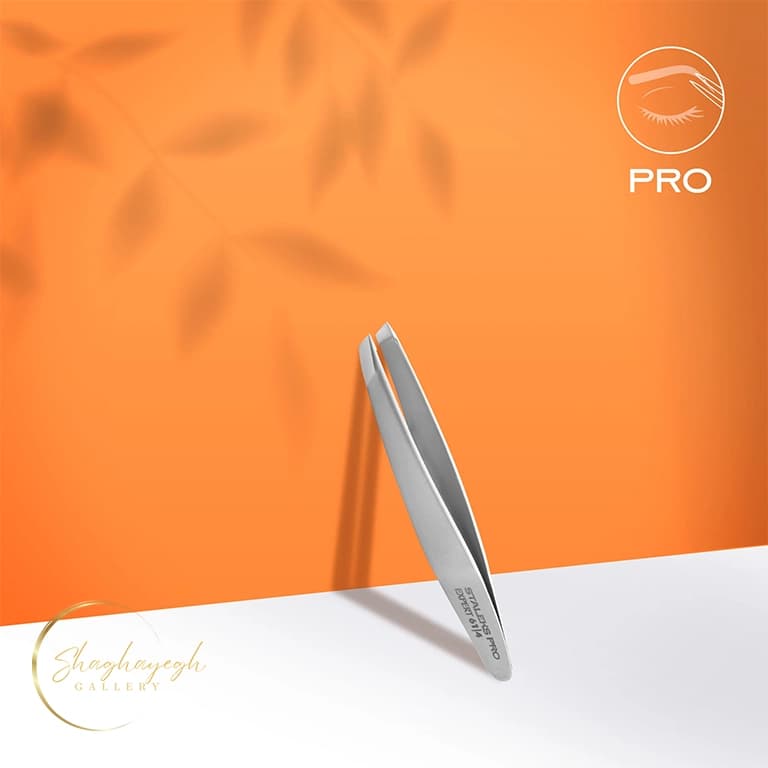 موچین اصلاح و فرمدهی ابرو سرکج استالکس پرو اکسپرت ۶۱ مدل ۴ Staleks Pro Expert 61 Type 4 Slanted Eyebrow Tweezers — تصویر ۵