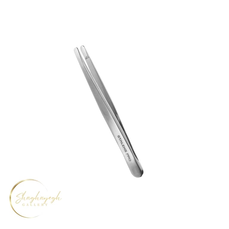 موچین اصلاح و فرم‌دهی ابرو استالکس پرو اکسپرت ۱۰ تایپ ۶ Staleks Pro Expert 10 Type 6 Eyebrow Tweezers — تصویر ۱۰