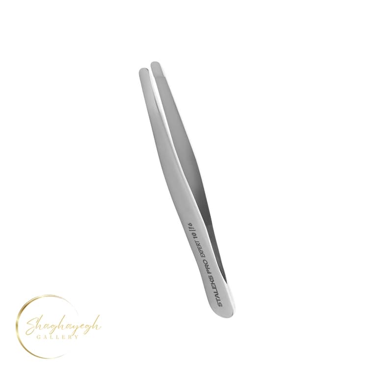 موچین اصلاح و فرم‌دهی ابرو استالکس پرو اکسپرت ۱۰ تایپ ۶ Staleks Pro Expert 10 Type 6 Eyebrow Tweezers — تصویر ۴