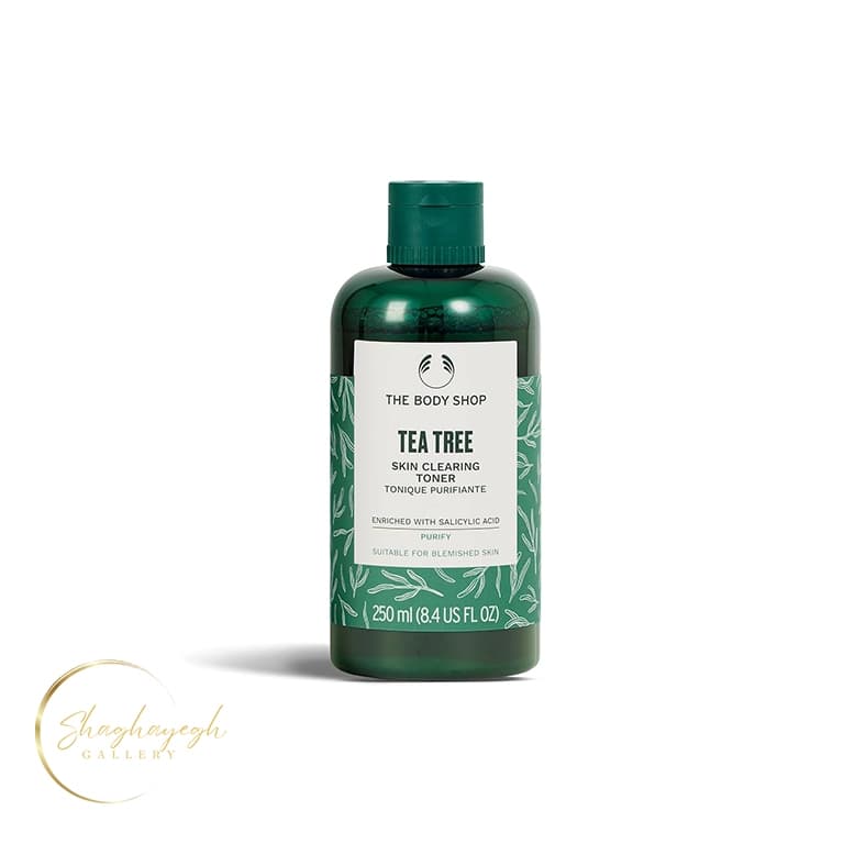 تونر پاک کننده و ضد جوش درخت چای پوست چرب بادی شاپ ۲۵۰ میل The Body Shop Tea Tree Skin Clearing Toner 250ml
