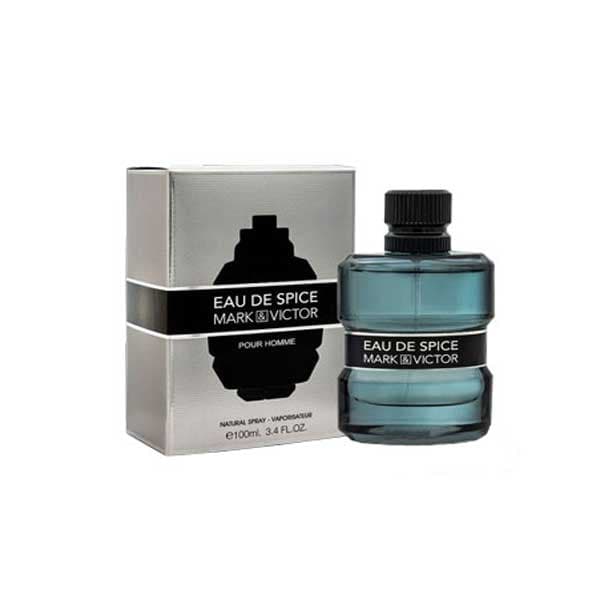 ادو پرفیوم مردانه فراگرنس ورد مدل مارک اند ویکتور او د اسپایس Mark & Victor Eau De Spice حجم 100 میلی‌لیتر