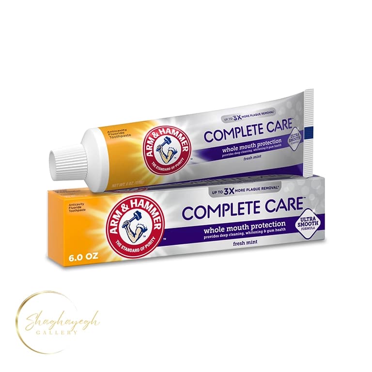 خمیر دندان محافظت کامل دهان ارم اند همر 170 گرم Arm & Hammer Complete Care Toothpaste 170g — تصویر ۳