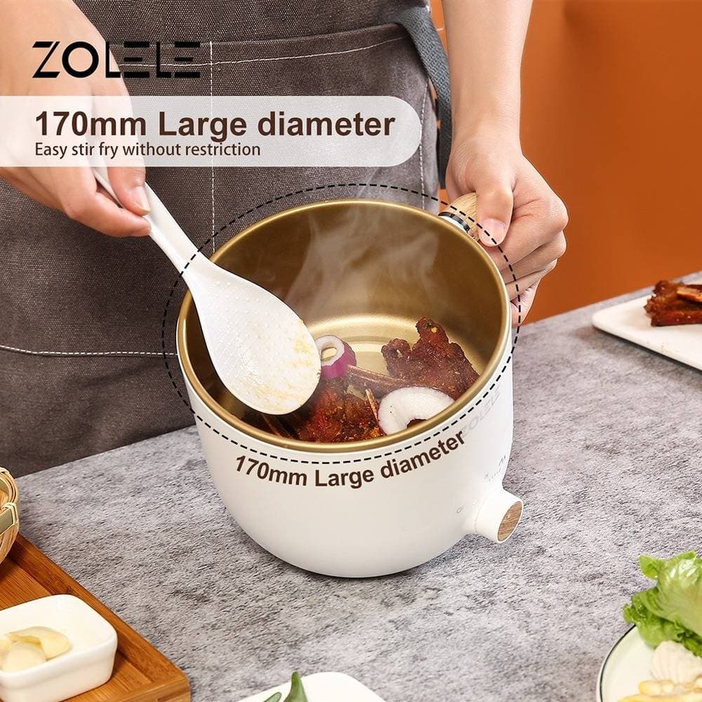 بخار پز چندکاره‌ی شیائومی Xiaomi Zolele Intelligent Electric Multi-Purpose Pot 1.5L ZC302 — تصویر ۹