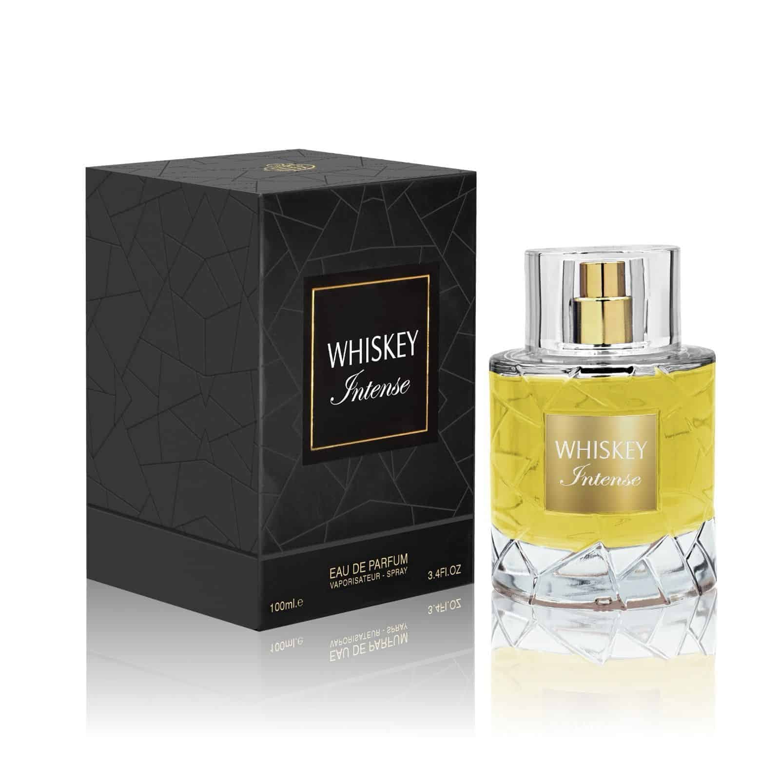 ادو پرفیوم یونیسکس فراگرنس ورد مدل ویسکی اینتنس Whiskey Intense حجم 100 میلی‌لیتر