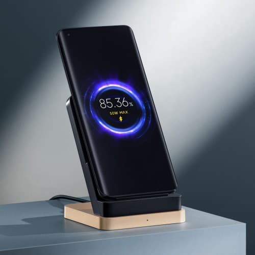 شارژر وایرلس ایستاده شیائومی مدل Xiaomi Vertical Air-cooled Wireless Charger MDY-12-EN با توان 50W — تصویر ۹
